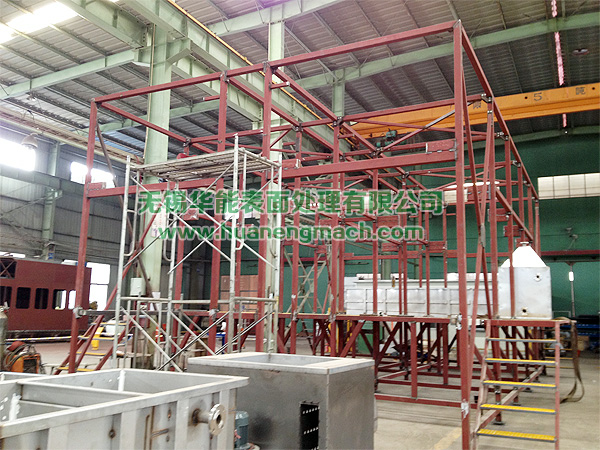 广东揭阳磷化线设备正在紧张的生产中（组图）